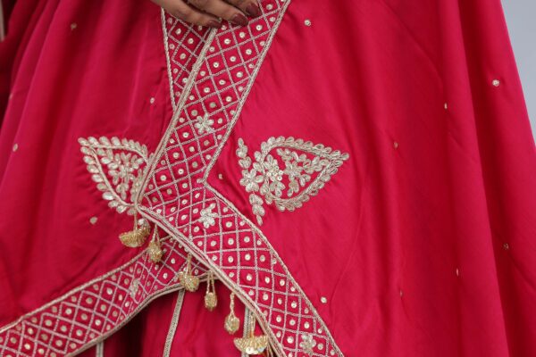 Pink Gadhwal silk - Image 5