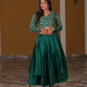 Green Organic Silk